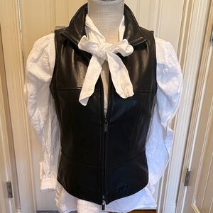 Genuine Leather Vest for Women